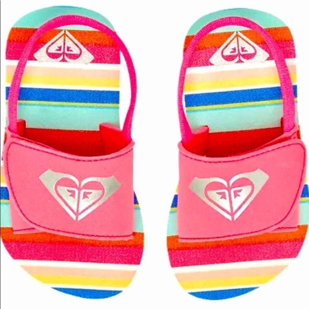 - ROXY Finn Sandals Toddler Girl NWT pink girls